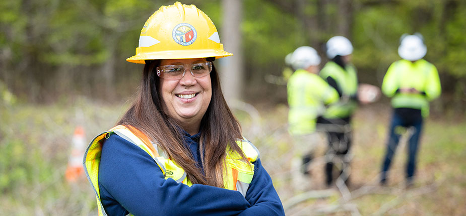 Consumers Energy employee smiling